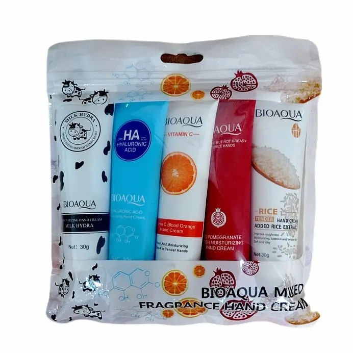 کرم مرطوب کننده بایو آکوا مدل mixed وزن 30 گرم بسته 5 عددی