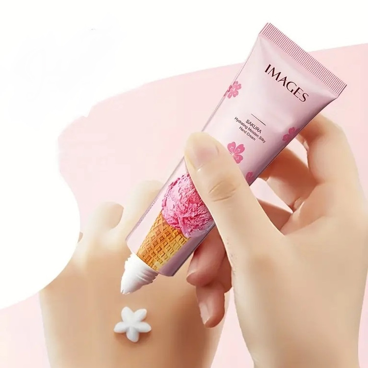 کرم آبرسان طرح بستنی ایمیجز رایحه شکوفه گیلاس