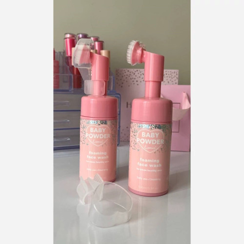 فوم شستشوی صورت براش دار قلبی