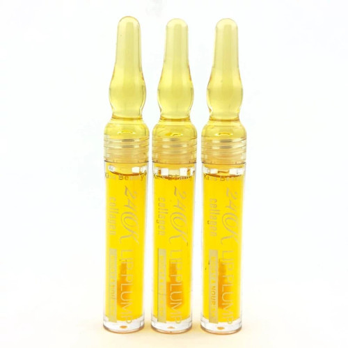 حجم دهنده لب آمپولی کلاژن طلا 24k